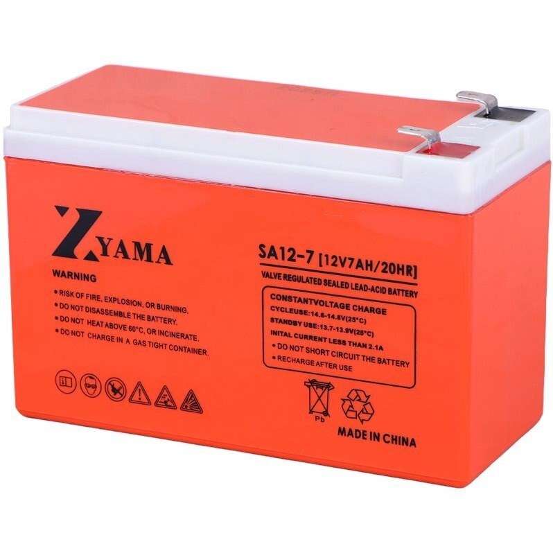 باتری 12 ولت 7 آمپر ساعت ZYAMA
