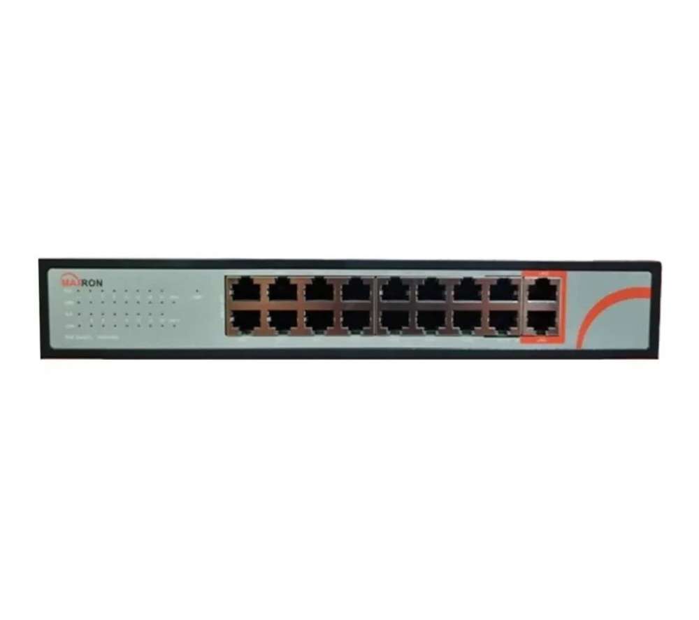 سوئیچ 16 پورت POE MAXRON  MSW-3016FP-2GL-250I